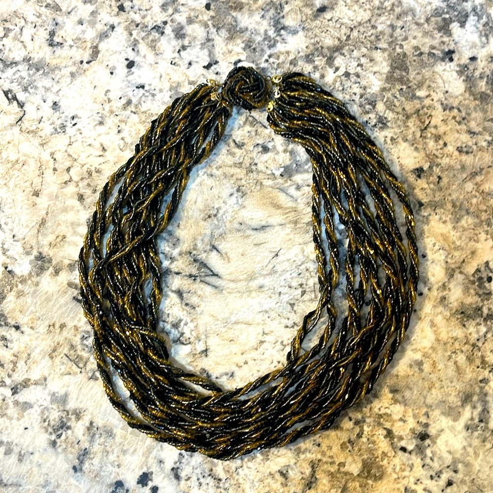 SMOKY QUARTZ 4.50-5.50MM FLAT COIN BEADS Necklace